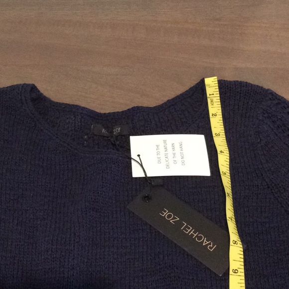 Rachel Zoe Open Knit Karla Sweater S NWT - Picture 6 of 10